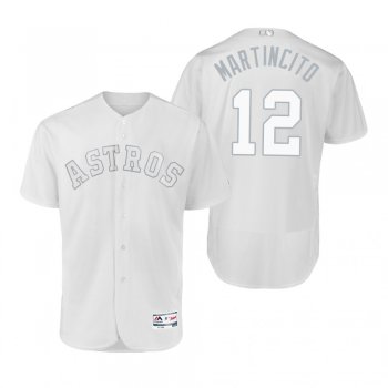 Houston Astros Martin Maldonado Martincito White 2019 Players' Weekend Authentic Jersey