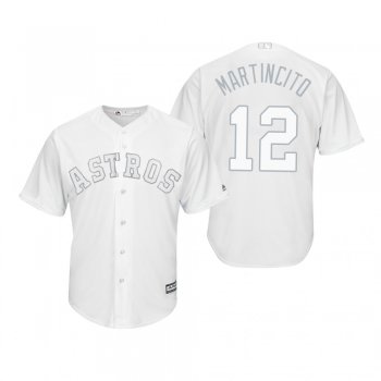 Houston Astros Martin Maldonado Martincito White 2019 Players' Weekend Replica Jersey