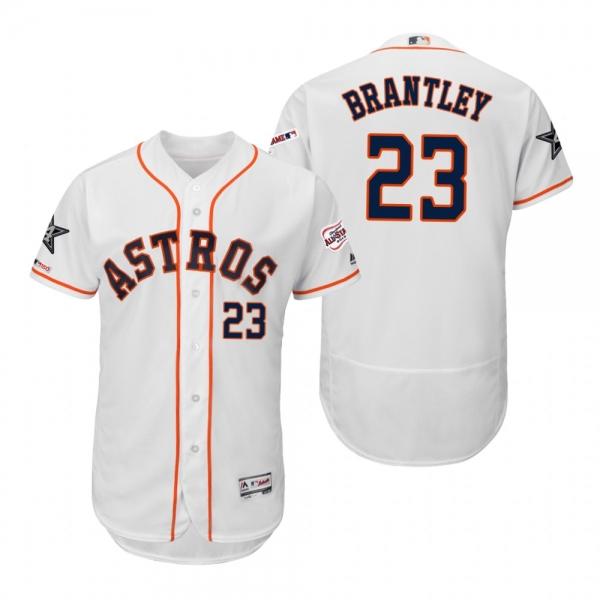 Michael Brantley Houston Astros White Flex Base 2019 MLB All-Star Game Jersey