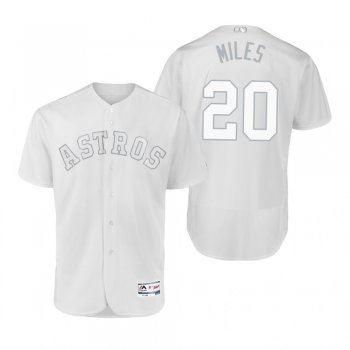 Houston Astros Wade Miley Miles White 2019 Players' Weekend Authentic Jersey