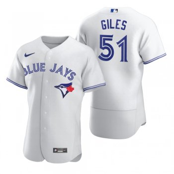 Toronto Blue Jays Ken Giles Nike White 2020 Authentic Jersey