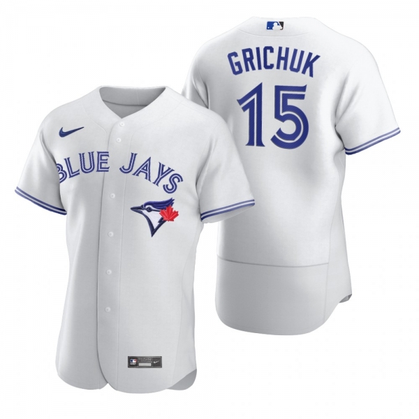 Toronto Blue Jays Randal Grichuk Nike White 2020 Authentic Jersey