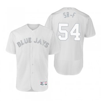 Toronto Blue Jays Sean Reid-Foley Sr-F White 2019 Players' Weekend Authentic Nickname Jersey