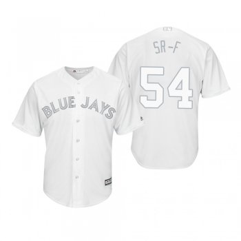 Toronto Blue Jays Sean Reid-Foley Sr-F White 2019 Players' Weekend Replica Jersey