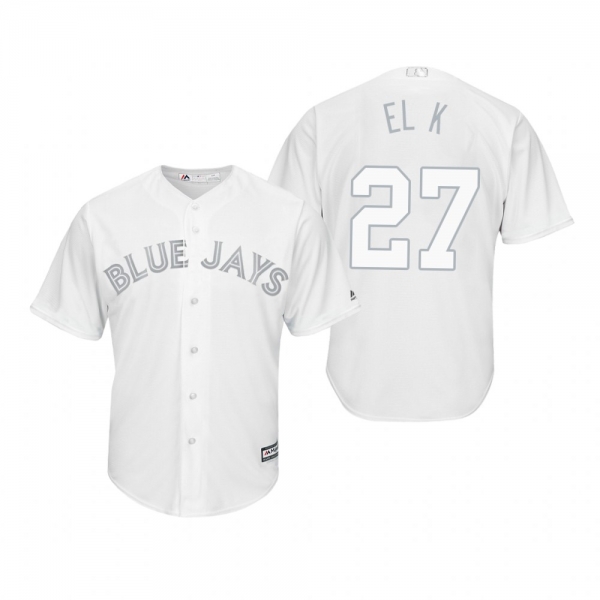 Toronto Blue Jays Vladimir Guerrero Jr. El K White 2019 Players' Weekend Replica Jersey