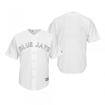 Toronto Blue Jays White 2019 Players' Weekend Majestic Team Jersey