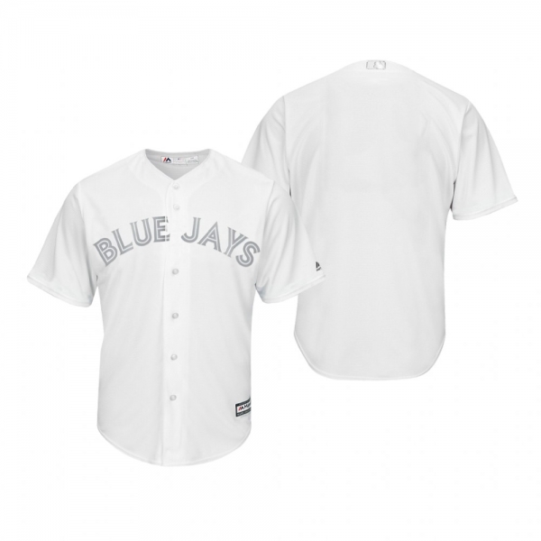 Toronto Blue Jays White 2019 Players' Weekend Majestic Team Jersey