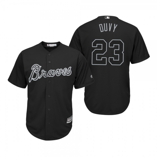 Atlanta Braves Adam Duvall Duvy Black 2019 Players' Weekend Replica Jersey