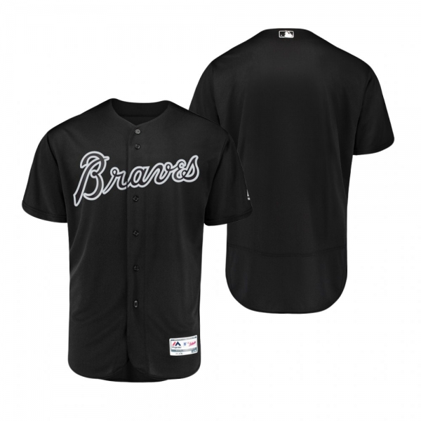 Atlanta Braves Black 2019 Players' Weekend Authentic Team Jersey