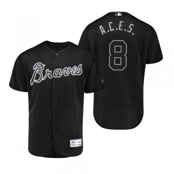 Atlanta Braves Charlie Culberson A.C.E.S. Black 2019 Players' Weekend Authentic Jersey