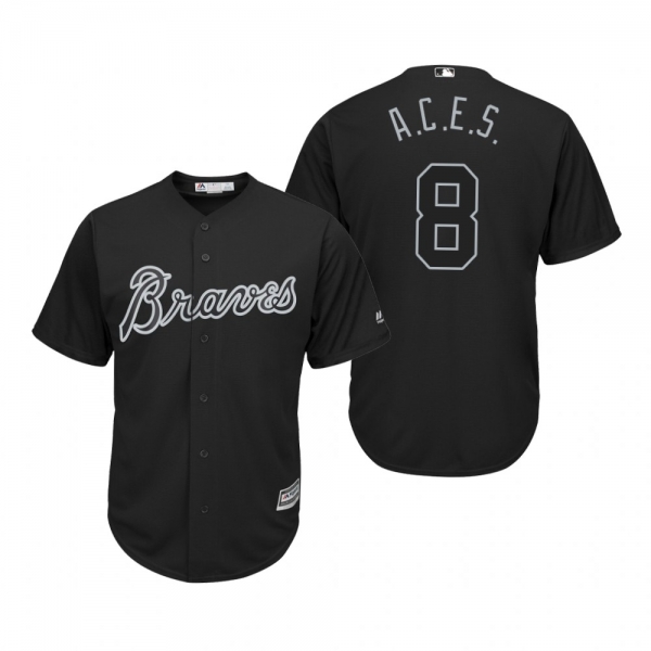 Atlanta Braves Charlie Culberson A.C.E.S. Black 2019 Players' Weekend Replica Jersey