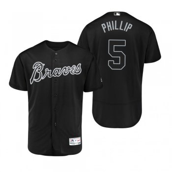 Atlanta Braves Freddie Freeman Phillip Black 2019 Players' Weekend Authentic Jersey