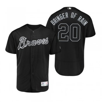 Atlanta Braves Josh Donaldson Bringer Of Rain Black 2019 Players' Weekend Authentic Jersey