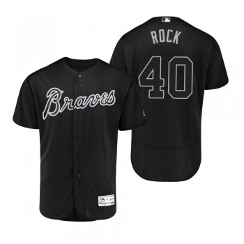 Braves Mike Soroka Rock Black 2019 Players' Weekend Authentic Jersey