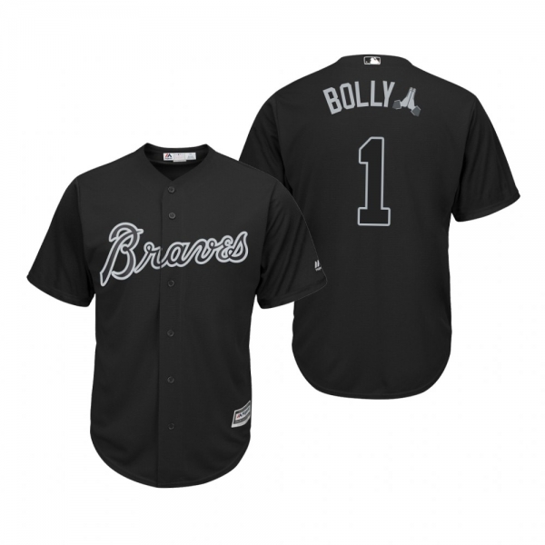 Atlanta Braves Ozzie Albies Bolly Black 2019 Players' Weekend Replica Jersey