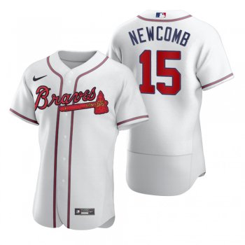 Atlanta Braves Sean Newcomb Nike White 2020 Authentic Jersey