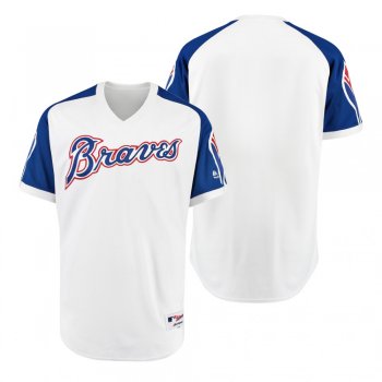 Atlanta Braves White 1974 Turn Back the Clock Authentic Jersey