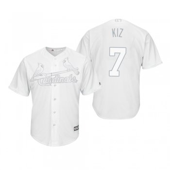 St. Louis Cardinals Andrew Knizner Kiz White 2019 Players' Weekend Replica Jersey