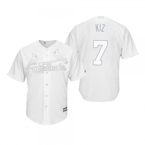 St. Louis Cardinals Andrew Knizner Kiz White 2019 Players' Weekend Replica Jersey