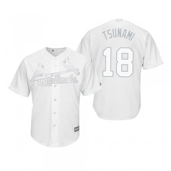 St. Louis Cardinals Carlos Martinez Tsunami White 2019 Players' Weekend Replica Jersey