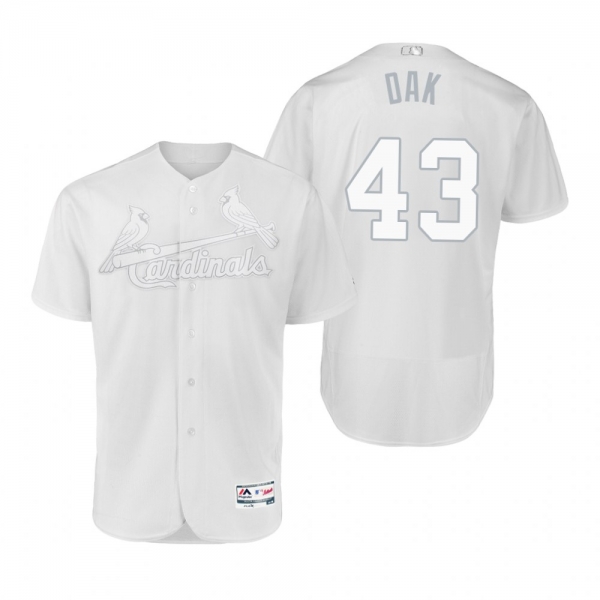 St. Louis Cardinals Dakota Hudson Dak White 2019 Players' Weekend Authentic Jersey