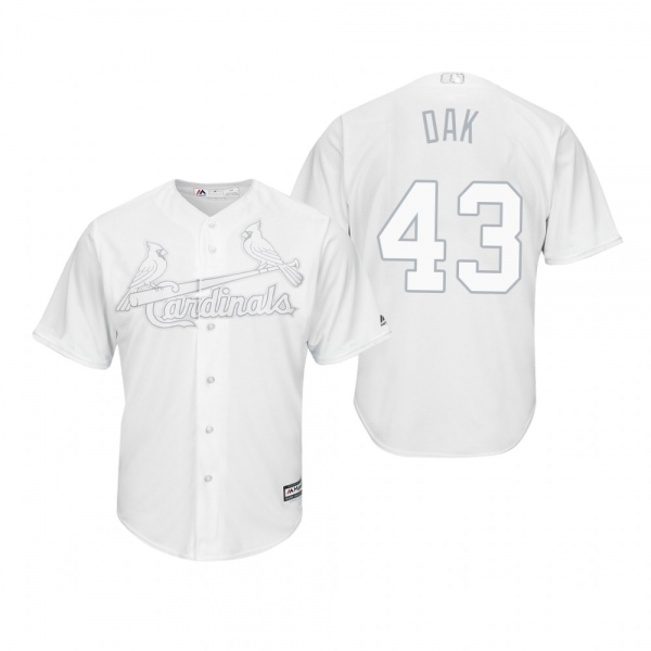 St. Louis Cardinals Dakota Hudson Dak White 2019 Players' Weekend Replica Jersey