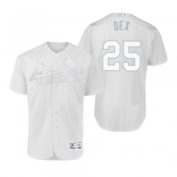 St. Louis Cardinals Dexter Fowler Dex White 2019 Players' Weekend Authentic Jersey