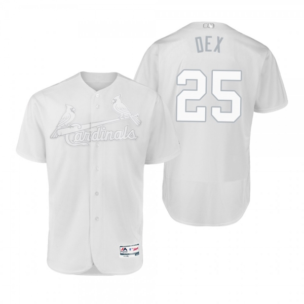 St. Louis Cardinals Dexter Fowler Dex White 2019 Players' Weekend Authentic Jersey