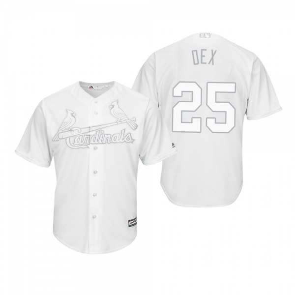 St. Louis Cardinals Dexter Fowler Dex White 2019 Players' Weekend Replica Jersey