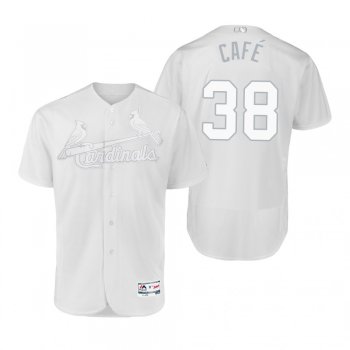 St. Louis Cardinals Jose Martinez Café White 2019 Players' Weekend Authentic Jersey