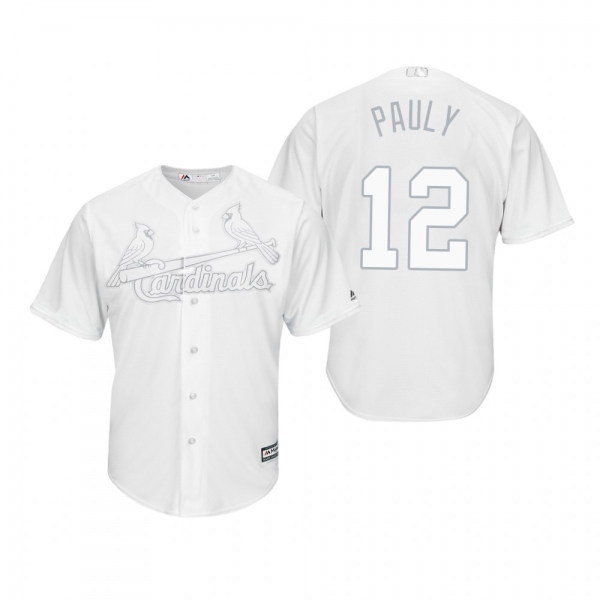 St. Louis Cardinals Paul DeJong Pauly White 2019 Players' Weekend Replica Jersey