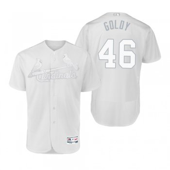 St. Louis Cardinals Paul Goldschmidt Goldy White 2019 Players' Weekend Authentic Jersey