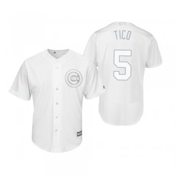 Chicago Cubs Albert Almora Jr Tico White 2019 Players' Weekend Replica Jersey