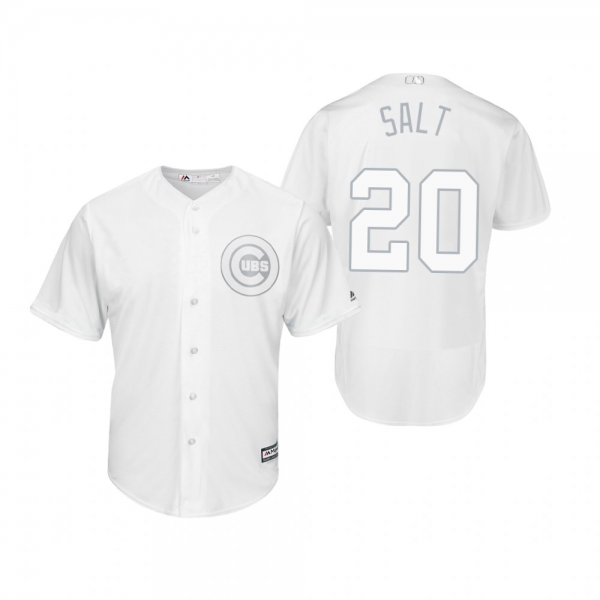 Chicago Cubs Brandon Kintzler Salt White 2019 Players' Weekend Replica Jersey