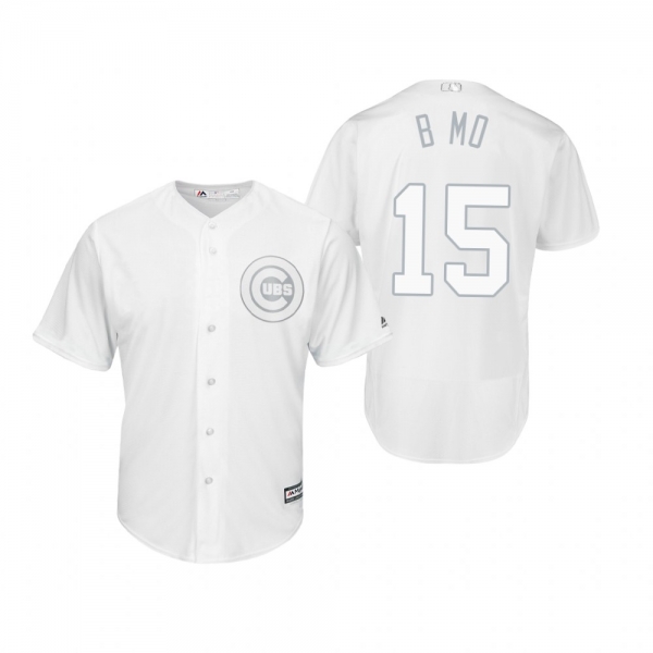 Chicago Cubs Brandon Morrow B Mo White 2019 Players' Weekend Replica Jersey