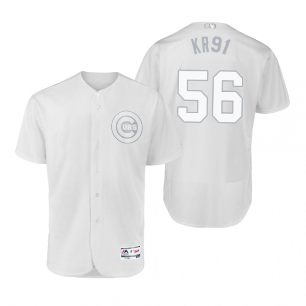 Chicago Cubs Kyle Ryan Kr91 White 2019 Players' Weekend Authentic Jersey