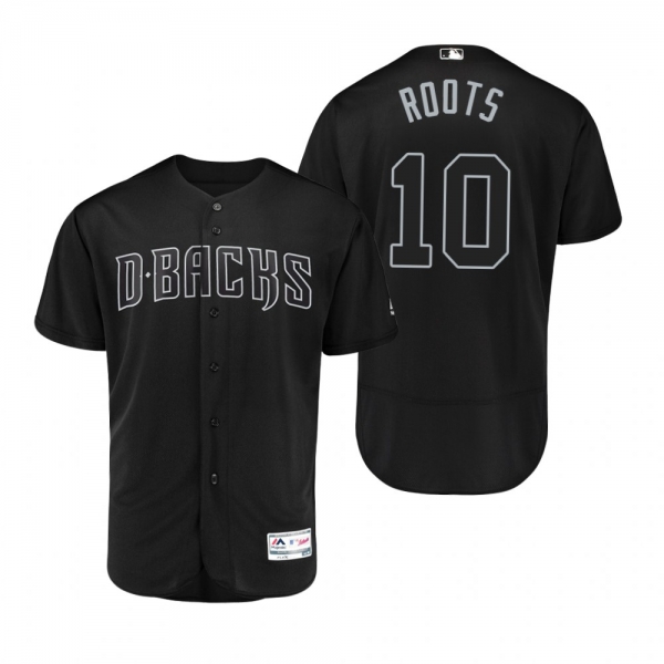 Arizona Diamondbacks Adam Jones Roots Black 2019 Players' Weekend Authentic Jersey