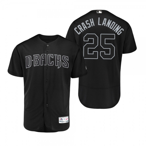 Arizona Diamondbacks Archie Bradley Crash Landing Black 2019 Players' Weekend Authentic Jersey