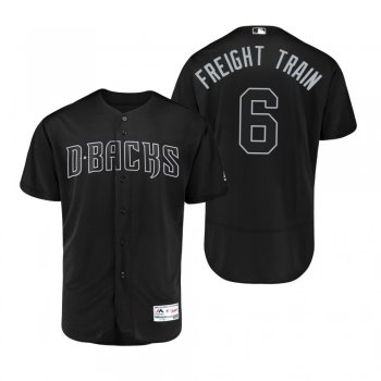 Diamondbacks David Peralta Freight Train Black 2019 Players' Weekend Authentic Jersey