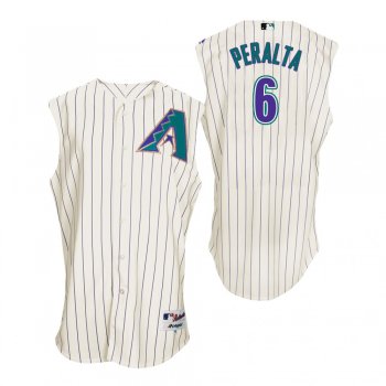 Diamondbacks David Peralta White Turn Back the Clock Authentic Jersey