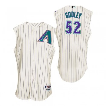 Diamondbacks Zack Godley White Turn Back the Clock Authentic Jersey