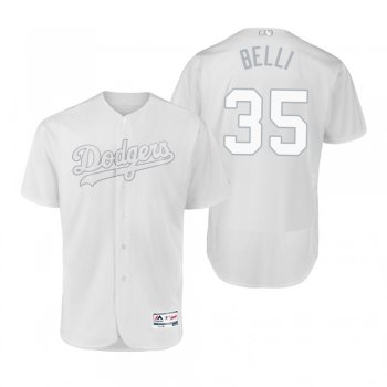 Dodgers Cody Bellinger Belli White 2019 Players' Weekend Authentic Jersey