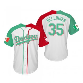 Cody Bellinger Los Angeles Dodgers Two-Tone Mexican Heritage Night Cool Base Jersey