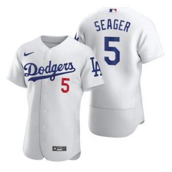 Los Angeles Dodgers Corey Seager Nike White 2020 Authentic Jersey