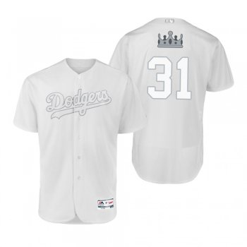 Los Angeles Dodgers Joc Pederson White 2019 Players' Weekend Authentic Jersey