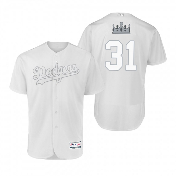 Los Angeles Dodgers Joc Pederson White 2019 Players' Weekend Authentic Jersey