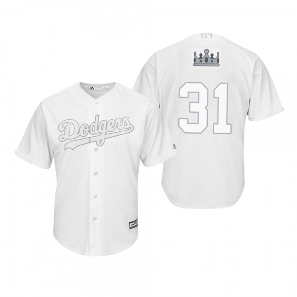 Los Angeles Dodgers Joc Pederson White 2019 Players' Weekend Replica Jersey