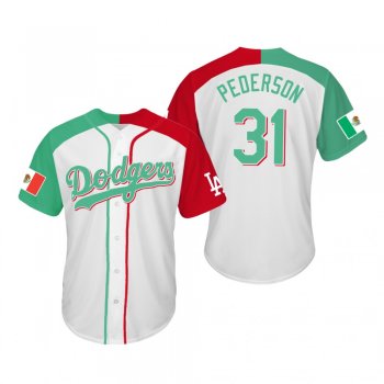 Joc Pederson Los Angeles Dodgers Two-Tone Mexican Heritage Night Cool Base Jersey