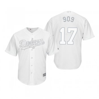 Los Angeles Dodgers Joe Kelly 909 White 2019 Players' Weekend Replica Jersey