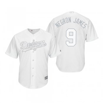 Los Angeles Dodgers Kristopher Negron Negron James White 2019 Players' Weekend Replica Jersey